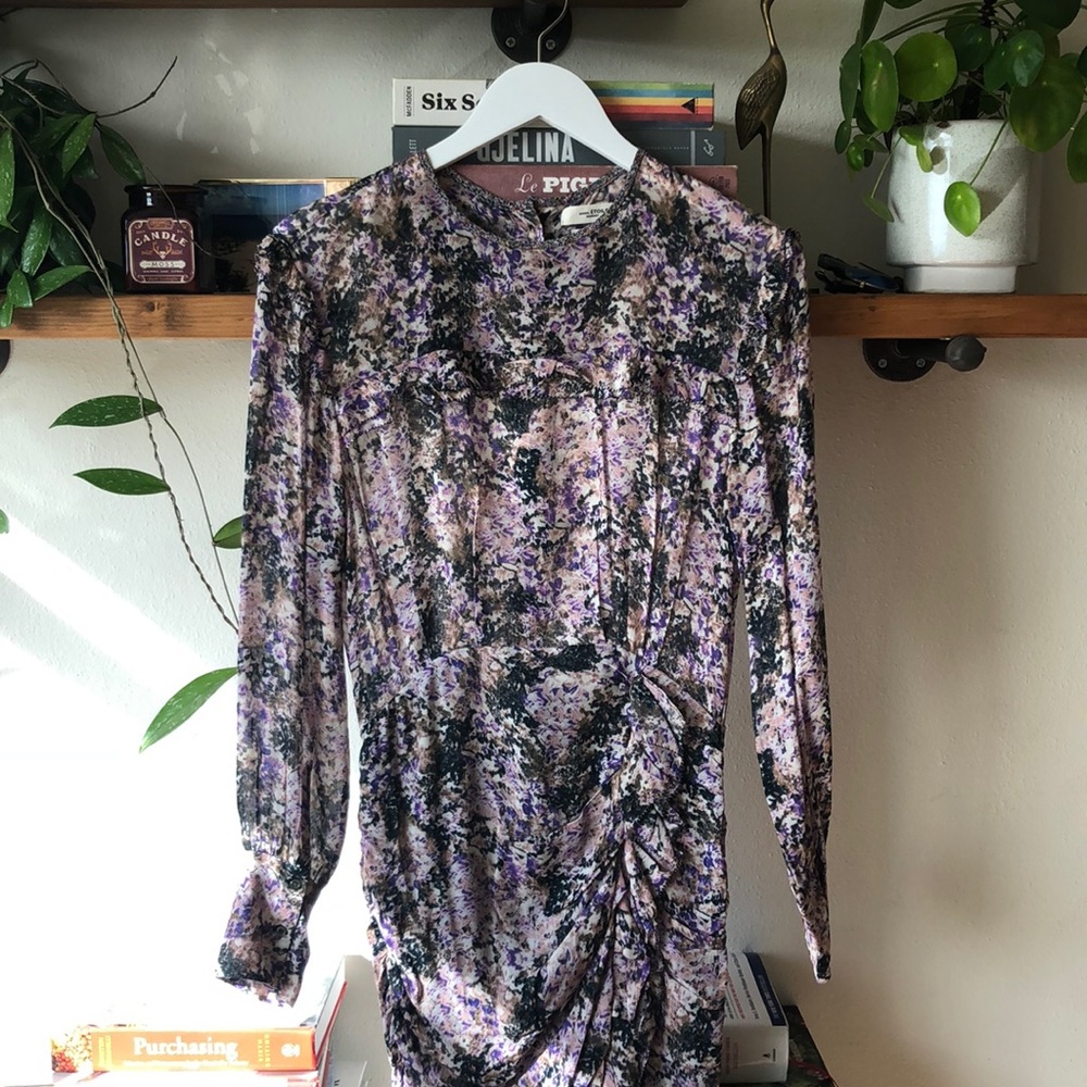 ISABEL MARANT ÉTOILE Jirvana floral chiffon dress - Picture 4 of 9